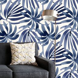 ArtzFolio Printed UV-Resistant Anti-Bacterial Watercolor Floral PatternPeel & Stick Wallpaper-image-91