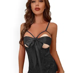 Krelin Net Baby Doll with Asymmetric-image-2