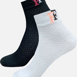 FIMS Men Pack Of 2 Striped  Cotton Ankle-Length Socks-picture-21
