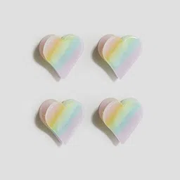 H&M 4-Pack Heart-Shaped Hair Claws-35