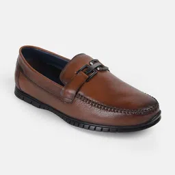 Mochi Men Leather Driving Shoes-image-50