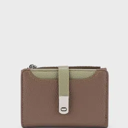 Lino Perros Women Zip Detail Two Fold Wallet-image-80
