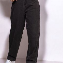GUTI Women Wide Leg High-Rise Stretchable Jeans-image-62