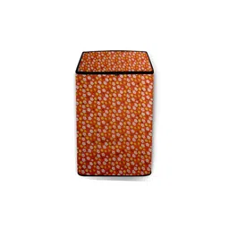 The Furnishing Tree Orange Plastic Washing Machine Cover-80
