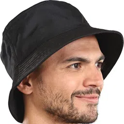 Infispace Men Black Solid Sun Hat-image-76