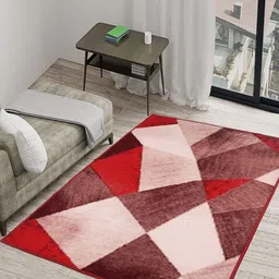 MODEFE Brown Abstract Anti-Skid Nylon Carpet-picture-27
