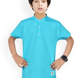 MADE IN THE SHADE Boys Pure Cotton Straight Kurta-24