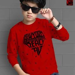 ATLANS Boys Typography 2 Printed T-shirt-image-44