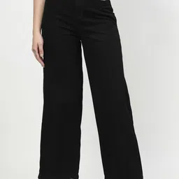 COSMIC TRIO Women Smart Flared High-Rise Jeans-image-87