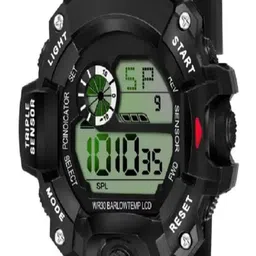 Hala Men Solid Round Tang Regular Digital Watch-G90-4 image 5