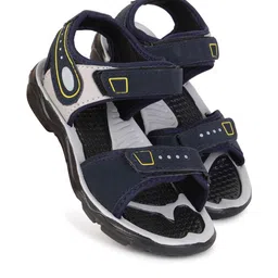DRACKFOOT Boys Blue Velcro Comfort Regular Sandals-image-76