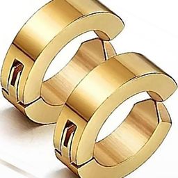 shobhram Unisex Gold Earrings-image-53