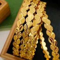 SGN fashion Gold Brass Bangles-picture-39
