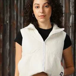 High Star Women Lightweight Crop Puffer Jacket-image-89