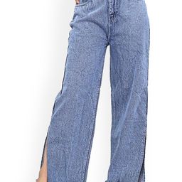 Stich lines Women Body Bootcut Mid-Rise Denim Cotton Light Fade Stretchable Jeans-image-95