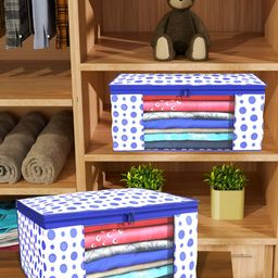 Aura Blue Set of 6 Regular Multi-Utility Organisers image 2