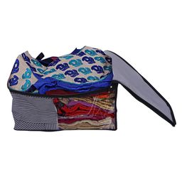 Kuber Industries Grey Set of 3 Regular Multi-Utility Organisers image 3