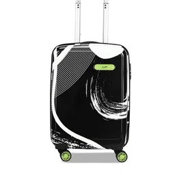 Skybags Printed Hard-Sided Cabin Trolley Bag-11