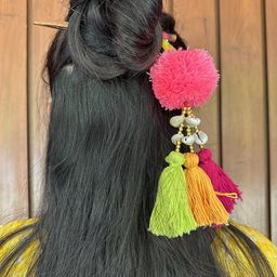 KALAKARI Multi Fabric Hair Accessory-image-71