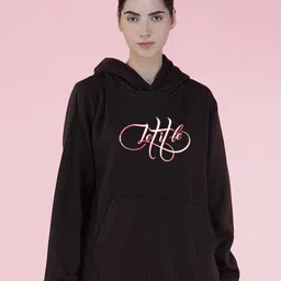 NUSYL Typography Printed Hooded Oversized Sweatshirt-image-93