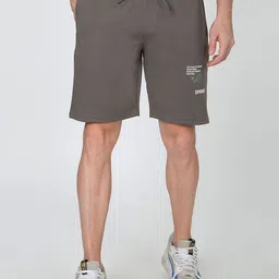 Sparky Men Typography Printed Regular Fit Mid-Rise Shorts-picture-9
