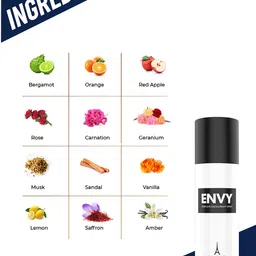 Envy Men Set of 3 Absolute Perfume Deodorant Spray - 115g each image 2