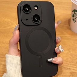 Luxury Kase Solid Printed iPhone 14 Plus Back Case Mobile Accessories-image-56