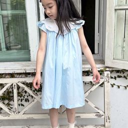 LULU & SKY Girls Off-Shoulder A-Line Dress-picture-3