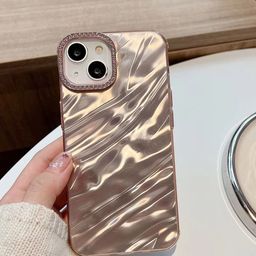 CASE CREATION iPhone 12 Pro Max Hot Diamond Ring Full 360 Camera Protection Back Case-36