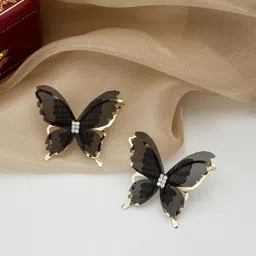 SZN Korean Artificial Stones Studded Contemporary Studs-3