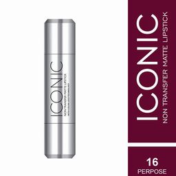 TEEN TEEN COSMETICS Iconic Non Transfer All Day Wear Matte Lipstick- 3.8 g- Purpose 16-32