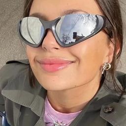 Arzonai Unisex Silver Sunglasses-picture-33