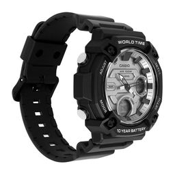CASIO Men Dial & Cuff Straps Analogue and Digital Watch AD284 image 4