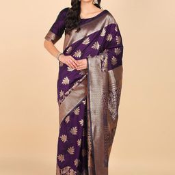 Moda Rapido Woven Design Banarasi Saree-image-89