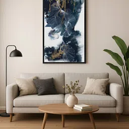999Store Grey & Black Canvas Other Wall Paintings-image-99