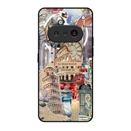 QRIOH Unisex Nothing Phone 3a Quirky Shockproof Glass Back Case-picture-35