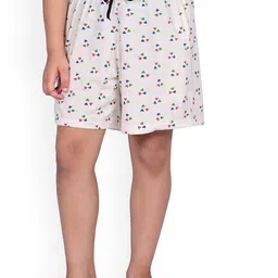 BAESD Girls Floral Printed High-Rise Shorts-picture-16