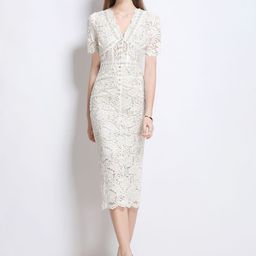 JC Collection Women Self Design Sheath Midi Dress-picture-43