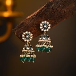 Anvik Contemporary Jhumkas Earrings-56