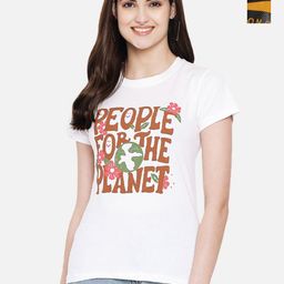 Dreambe Women Typography Printed T-shirt-picture-10