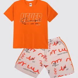 Tee Weavers Boys Printed Night suit-image-77