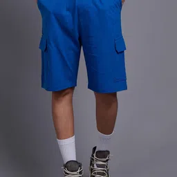 GO DEVIL Men Loose Fit High-Rise Cargo Shorts-image-27