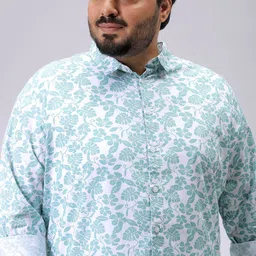 HARDSODA Men Floral Printed Casual Shirt-image-36