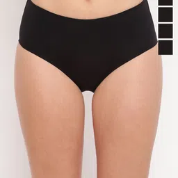 La intimo Women Pack of 5 Cotton Hipster Briefs-image-92