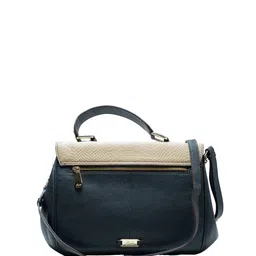 RI2K LONDON Women Textured Leather Handheld Bag-11