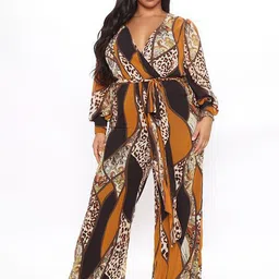 LULU & SKY Printed Basic Jumpsuit-picture-35
