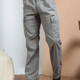 RIGS AND RAGS Men Smart Easy Wash Cargos Trousers-picture-16