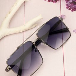 Provogue Unisex Square Sunglasses With UV Protected Lens PRG-6191-C4-4