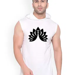 Fashnobic Peacock Printed Cotton Gym Vests K__print-126_gym_vest_white-image-92