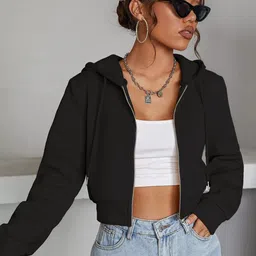 Outzidr Women Polyester Crop Sporty Jacket-image-21